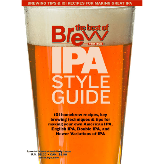 BYO IPA style guide cover.