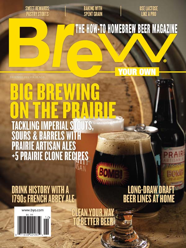 December 2022 BYO issue cover