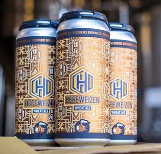 Weldwerks Hefeweizen cans.