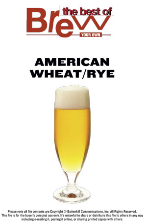 American Wheat/Rye