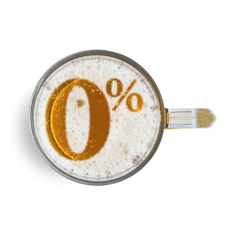 zero percent beer